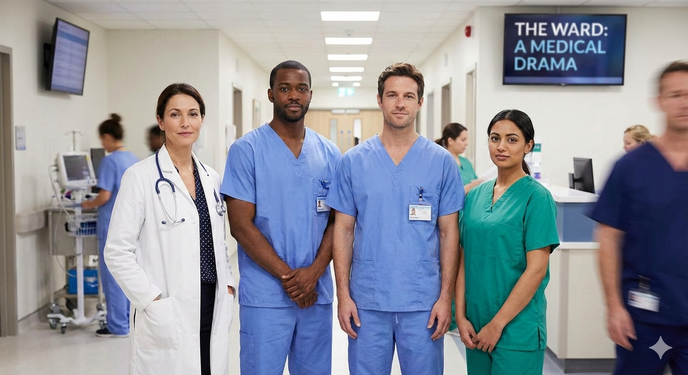 fictional medical TV show cast