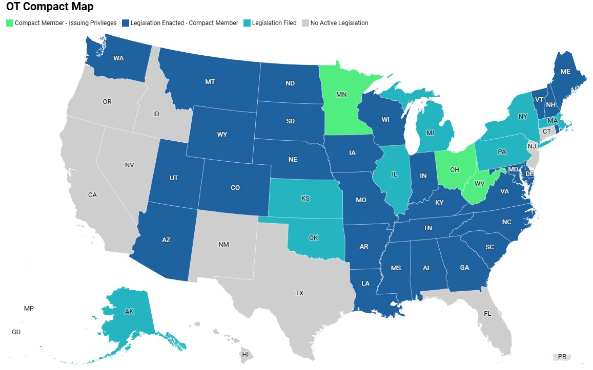 Map of OT Compact States