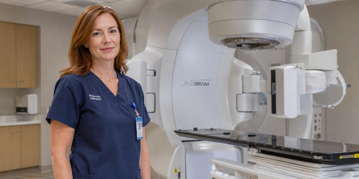 radiation therapist-with machine