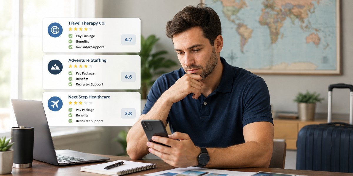 Travel PT Choosing Staffing Agency