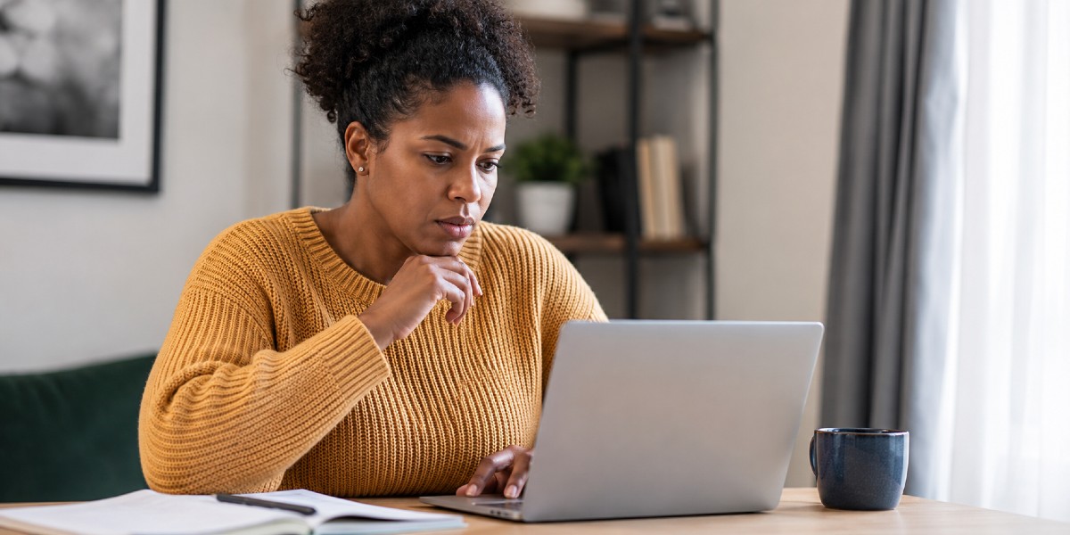 female therapist reviewing contract